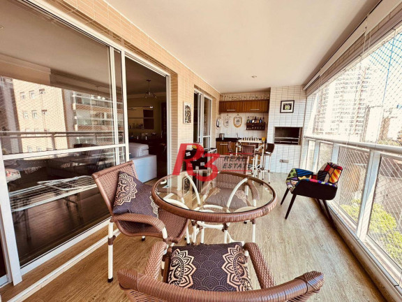 Apartamento com 4 Quartos à Venda, 180 m² em Gonzaga - Santos