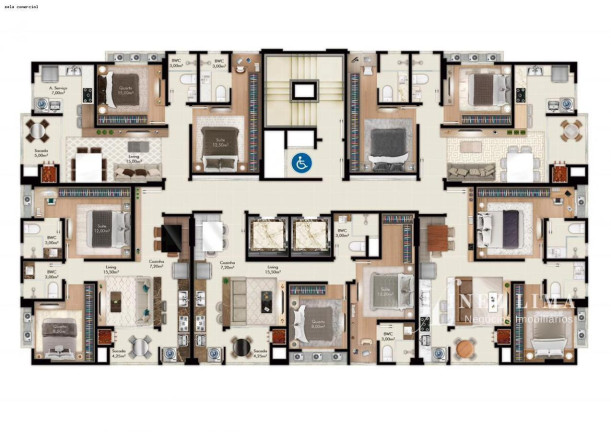 Imagem Apartamento com 2 Quartos à Venda, 62 m² em Morretes - Itapema