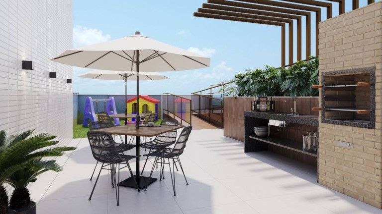 Imagem Apartamento com 3 Quartos à Venda, 60 m² em Ponta De Campina - Cabedelo