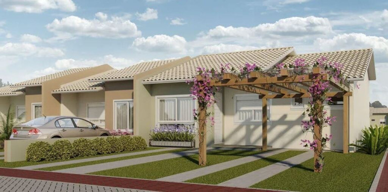Imagem Casa de Condomínio com 2 Quartos à Venda, 71 m² em Sítio Túnel Verde - Cachoeirinha