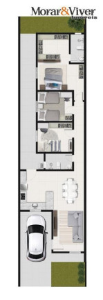 Imagem Casa com 3 Quartos à Venda, 102 m² em Cruzeiro - São José Dos Pinhais