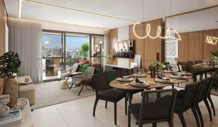 Imagem Apartamento com 3 Quartos à Venda, 128 m² em City América - São Paulo Imagem Apartamento com 3 Quartos à Venda, 128 m² em City América - São Paulo