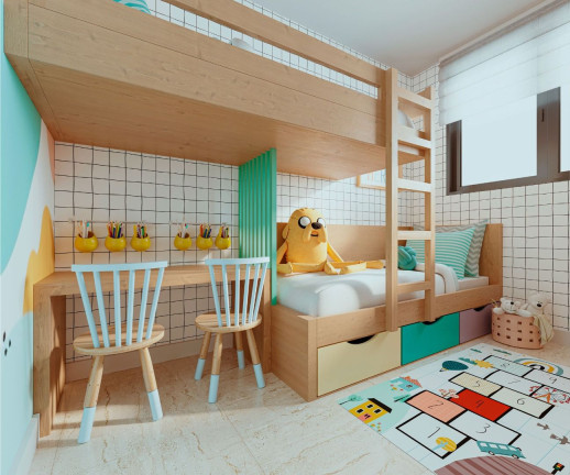 Imagem Apartamento com 2 Quartos à Venda, 52 m² em São Luís - Volta Redonda