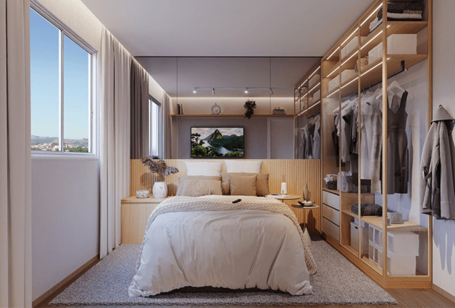 Imagem Imóvel com 2 Quartos à Venda, 43 m² em Campo Grande - Rio De Janeiro