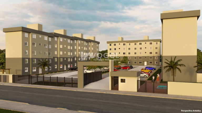 Imagem Apartamento com 2 Quartos à Venda, 48 m² em São Jorge - Novo Hamburgo