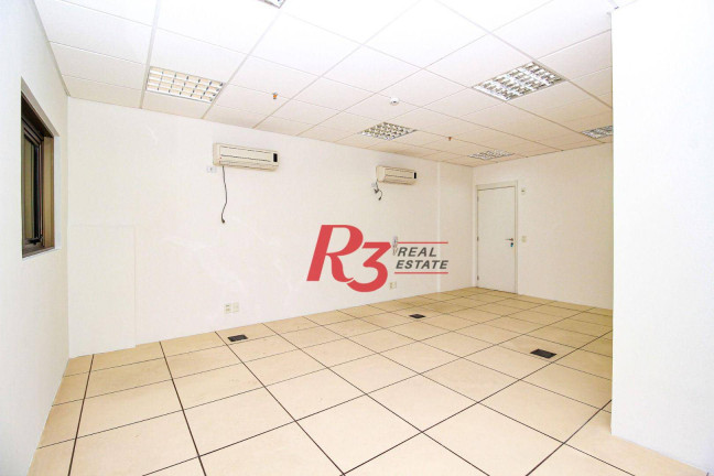 Sala Comercial à Venda ou Locação, 43 m² em Valongo - Santos