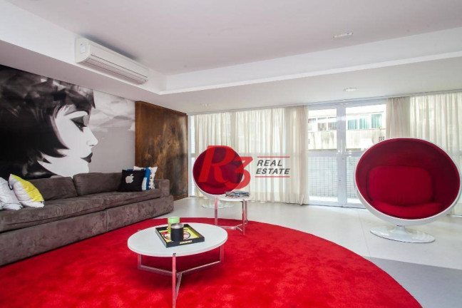 Imagem Apartamento com 2 Quartos à Venda, 80 m² em Gonzaga - Santos