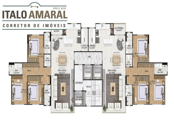 Imagem Apartamento com 3 Quartos à Venda, 135 m² em Centro - Balneário Camboriú Imagem Apartamento com 3 Quartos à Venda, 135 m² em Centro - Balneário Camboriú