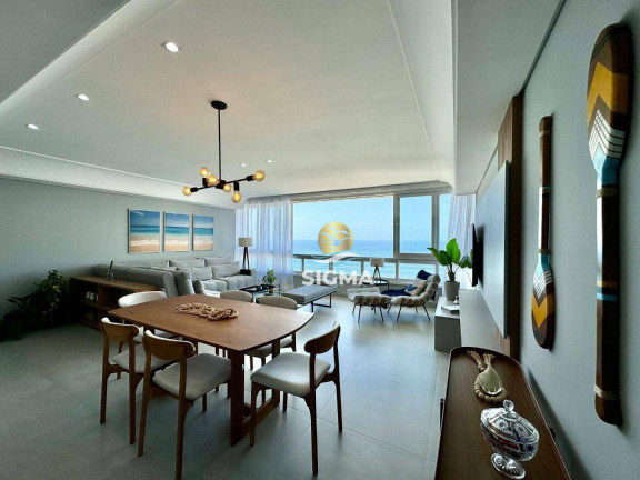 Apartamento com 3 Quartos à Venda, 140 m² em Pitangueiras - Guarujá