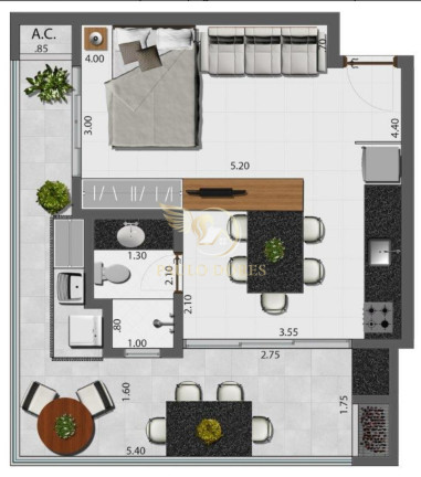 Imagem Apartamento com 1 Quarto à Venda, 42 m² em Perequê Açu - Ubatuba Imagem Apartamento com 1 Quarto à Venda, 42 m² em Perequê Açu - Ubatuba