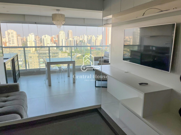 Imagem Apartamento com 1 Quarto para Alugar, 58 m² em Brooklin Paulista - São Paulo Imagem Apartamento com 1 Quarto para Alugar, 58 m² em Brooklin Paulista - São Paulo