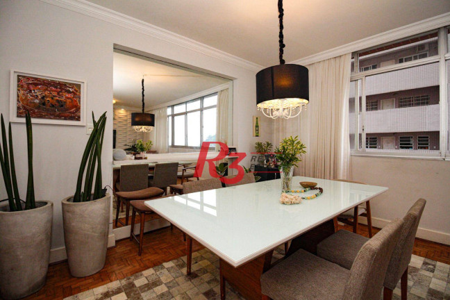 Imagem Apartamento com 3 Quartos à Venda, 125 m² em José Menino - Santos
