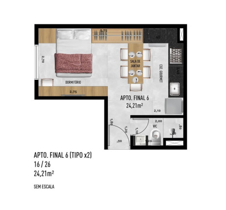 Imagem Imóvel com 1 Quarto à Venda, 24 m² em Jardim Trussardi - São Paulo Imagem Imóvel com 1 Quarto à Venda, 24 m² em Jardim Trussardi - São Paulo