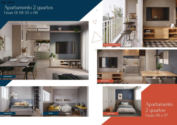 Imagem Apartamento com 3 Quartos à Venda, 55 m² em Núcleo Habitacional Papa João Paulo I - Apucarana Imagem Apartamento com 3 Quartos à Venda, 55 m² em Núcleo Habitacional Papa João Paulo I - Apucarana