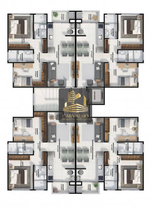 Imagem Apartamento com 2 Quartos à Venda, 54 m² em Nova Palhoça - Palhoça