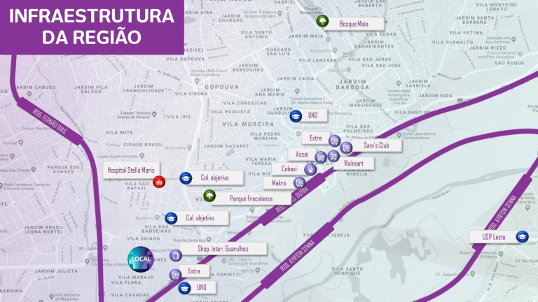 Imagem Apartamento com 2 Quartos à Venda, 47 m² em Vila Endres - Guarulhos
