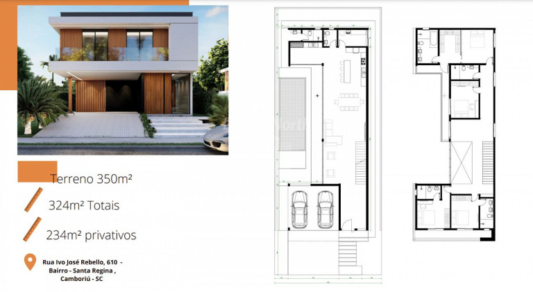Imagem Casa de Condomínio com 4 Quartos à Venda, 234 m² em Santa Regina - Camboriú Imagem Casa de Condomínio com 4 Quartos à Venda, 234 m² em Santa Regina - Camboriú