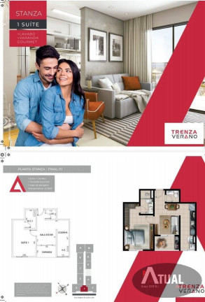 Imagem Apartamento com 2 Quartos à Venda, 44 m² em Atibaia Jardim - Atibaia Imagem Apartamento com 2 Quartos à Venda, 44 m² em Atibaia Jardim - Atibaia