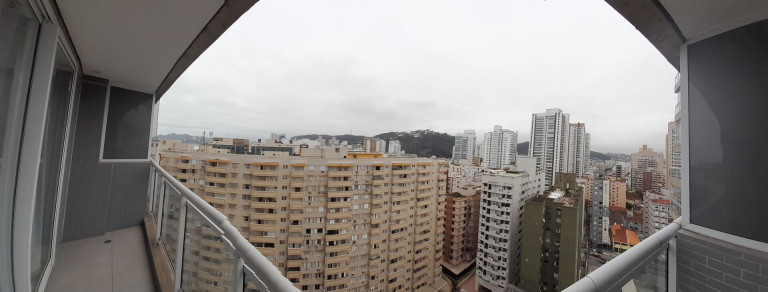 Imagem Apartamento com 1 Quarto para Alugar, 41 m² em José Menino - Santos