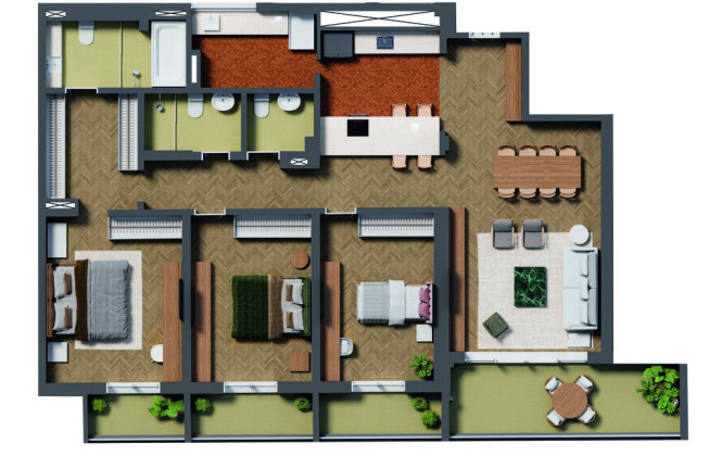 Imagem Apartamento com 3 Quartos à Venda, 107 m² em Centro - São Paulo
