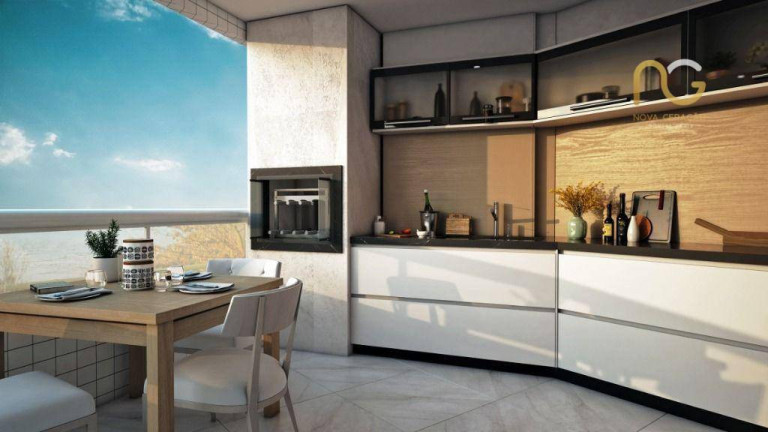 Apartamento com 1 Quarto à Venda, 43 m² em Mirim - Praia Grande