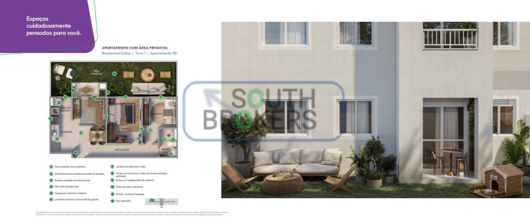 Imagem Apartamento com 2 Quartos à Venda,  em Pinheirinho - Curitiba