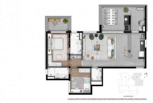Imagem Apartamento com 3 Quartos à Venda, 95 m² em Bosque Da Saúde - São Paulo Imagem Apartamento com 3 Quartos à Venda, 95 m² em Bosque Da Saúde - São Paulo