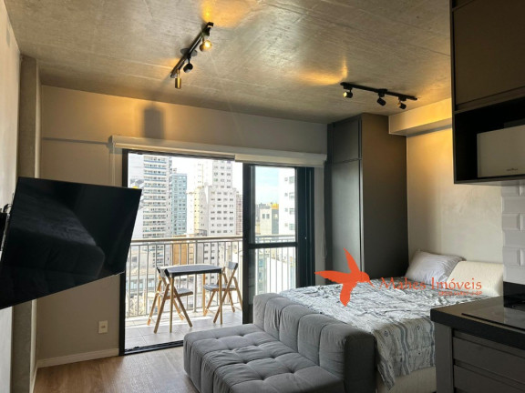 Imagem Flat com 1 Quarto à Venda, 30 m² em República - São Paulo Imagem Flat com 1 Quarto à Venda, 30 m² em República - São Paulo