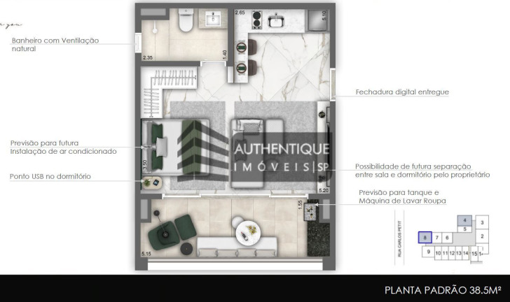 Imagem Apartamento com 1 Quarto à Venda, 25 m² em Vila Mariana - São Paulo Imagem Apartamento com 1 Quarto à Venda, 25 m² em Vila Mariana - São Paulo