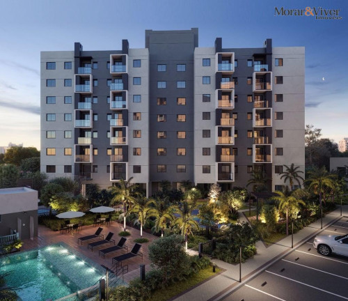 Imagem Apartamento com 2 Quartos à Venda, 48 m² em Hauer - Curitiba