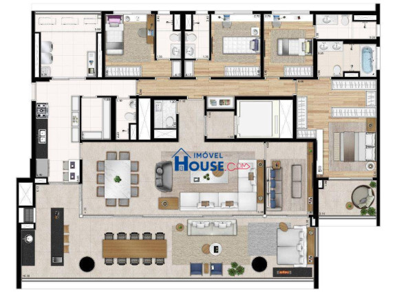 Apartamento com 4 Quartos à Venda, 275 m² em Vila Madalena - São Paulo