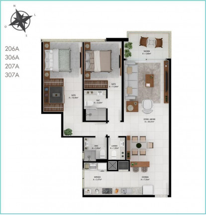 Imagem Imóvel com 4 Quartos à Venda, 223 m² em Jurerê Internacional - Florianópolis