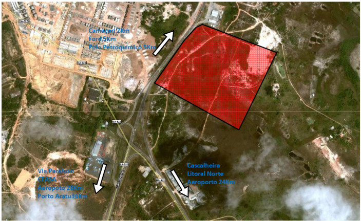 Imagem Terreno à Venda, 110.000 m² em Jardim Limoeiro - Camaçari