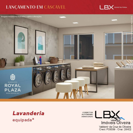 Imagem Apartamento com 2 Quartos à Venda, 54 m² em Cancelli - Cascavel