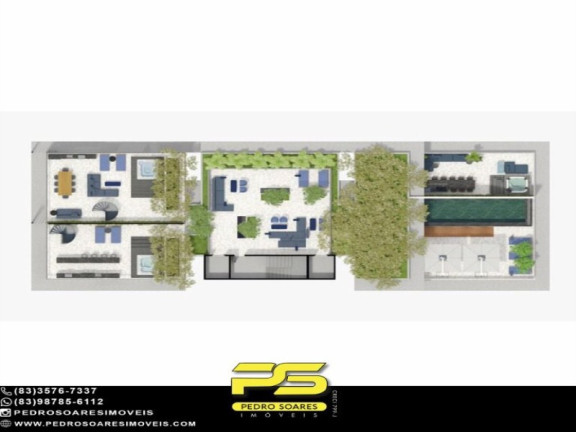 Imagem Apartamento com 2 Quartos à Venda, 52 m² em Jardim Oceania - João Pessoa