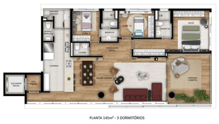 Imagem Imóvel com 3 Quartos à Venda, 143 m² em Jardim Paulista - São Paulo