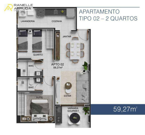Imagem Apartamento com 3 Quartos à Venda, 87 m² em Intermares - Cabedelo Imagem Apartamento com 3 Quartos à Venda, 87 m² em Intermares - Cabedelo