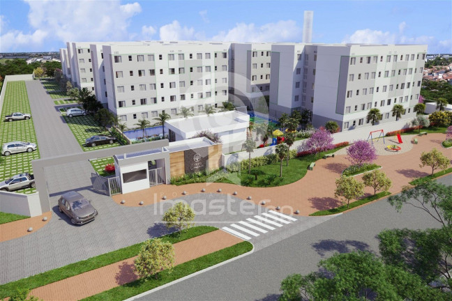 Imagem Apartamento com 2 Quartos à Venda, 42 m² em Cigana - Caucaia