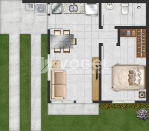 Imagem Casa com 2 Quartos à Venda, em Jardim Betânia - Cachoeirinha Imagem Casa com 2 Quartos à Venda, em Jardim Betânia - Cachoeirinha