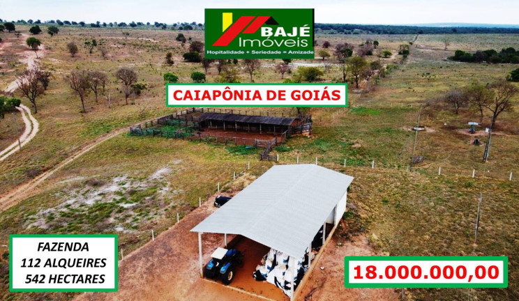 Fazenda à Venda, 542 m² em Goiânia