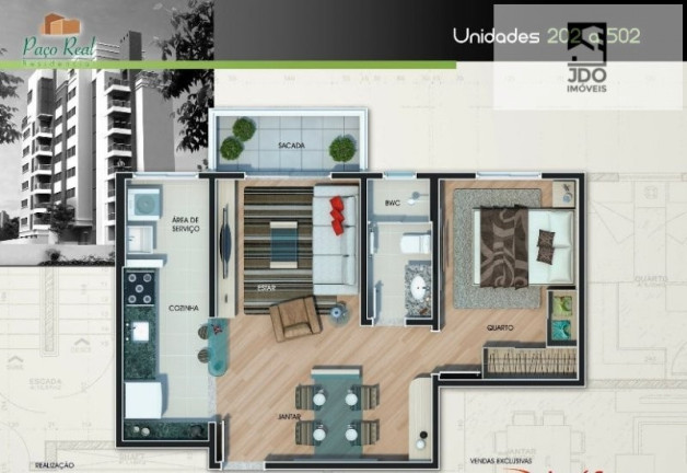 Imagem Apartamento com 1 Quarto à Venda, 47 m² em Batel - Curitiba Imagem Apartamento com 1 Quarto à Venda, 47 m² em Batel - Curitiba