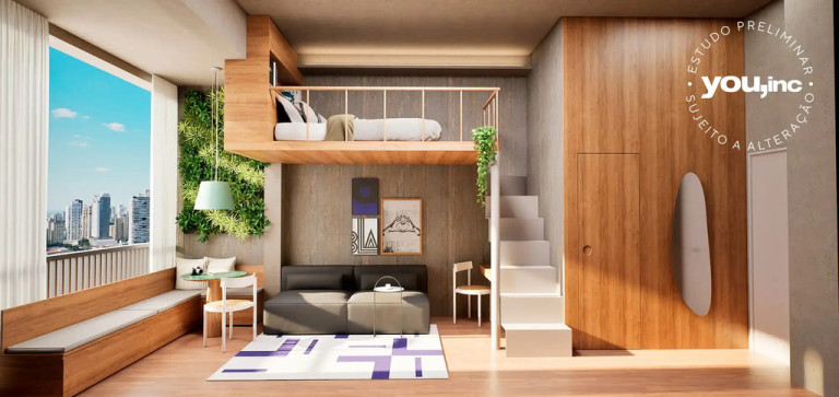 Imagem Apartamento com 1 Quarto à Venda, 25 m² em Pinheiros - São Paulo