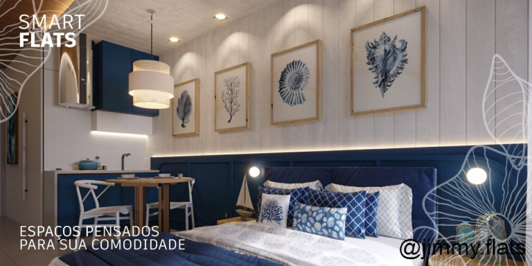 Imagem Apartamento com 1 Quarto à Venda, 21 m² em Centro, Porto De Galinhas - Ipojuca