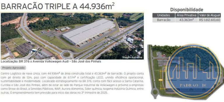 Imagem Imóvel Comercial para Alugar, 43 m² em São Marcos - São José Dos Pinhais Imagem Imóvel Comercial para Alugar, 43 m² em São Marcos - São José Dos Pinhais