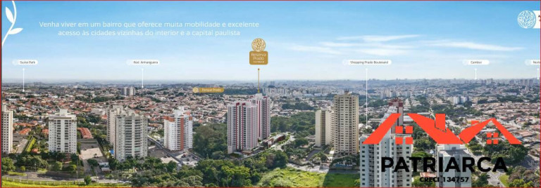 Imagem Apartamento com 3 Quartos à Venda, 124 m² em Parque Prado - Campinas Imagem Apartamento com 3 Quartos à Venda, 124 m² em Parque Prado - Campinas