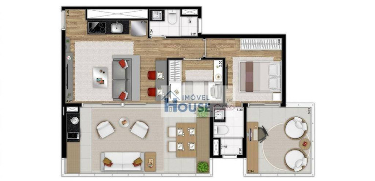 Imagem Apartamento com 3 Quartos à Venda, 77 m² em Aclimação - São Paulo Imagem Apartamento com 3 Quartos à Venda, 77 m² em Aclimação - São Paulo