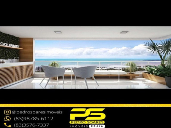 Imagem Apartamento com 3 Quartos à Venda, 156 m² em Altiplano Cabo Branco - João Pessoa Imagem Apartamento com 3 Quartos à Venda, 156 m² em Altiplano Cabo Branco - João Pessoa