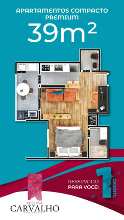 Imagem Apartamento com 3 Quartos à Venda, 90 m² em Vila Carvalho - Sorocaba Imagem Apartamento com 3 Quartos à Venda, 90 m² em Vila Carvalho - Sorocaba