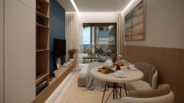 Imagem Apartamento com 1 Quarto à Venda, 26 m² em Carneiros - Tamandaré