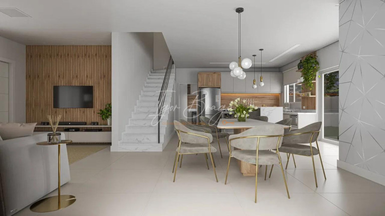 Imagem Casa de Condomínio com 4 Quartos à Venda, 143 m² em São Braz - Curitiba